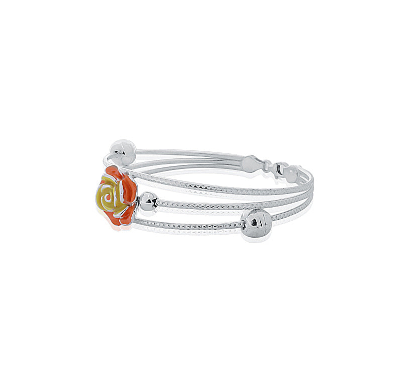 Sunrise Rose Silver 925 Kada