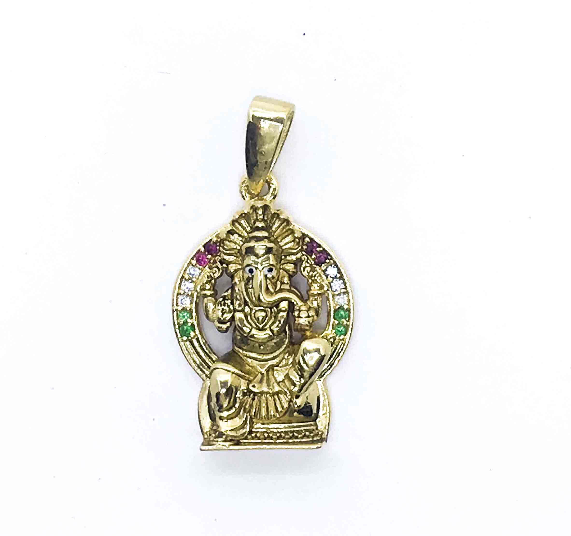 Gajanan Silver 925 Pendant
