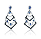 Italian Nightingale Silver 925 Earrings