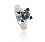 Studded Victory Silver 925 Ring