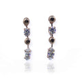 Snazzy Crystal Silver 925 Swarovski Earrings