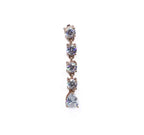 Modish Crystal Silver 925 Swarovski Earrings
