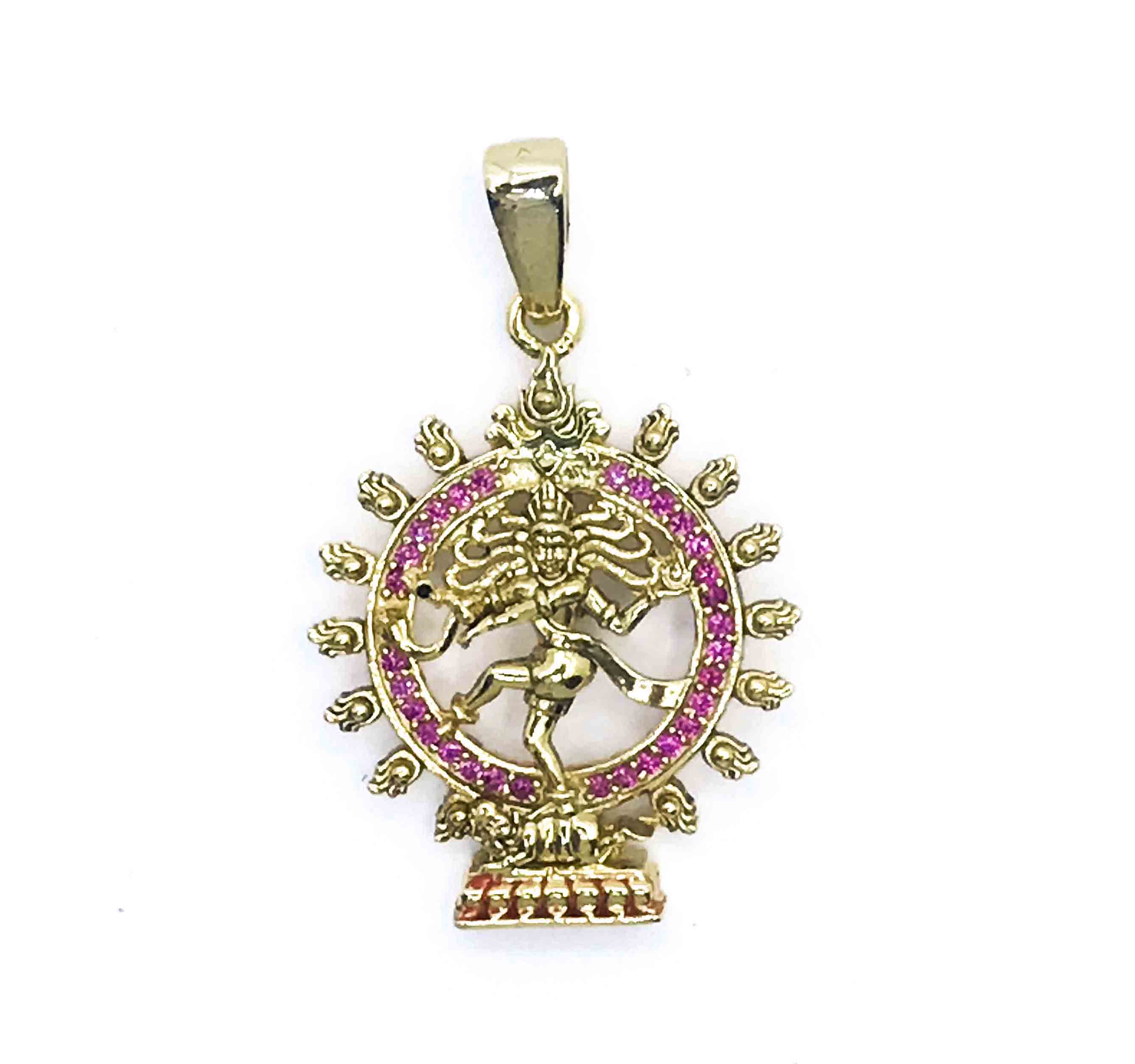 Nataraja Silver 925 Pendant