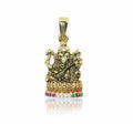 Veena Ganesha Silver 925 Pendant