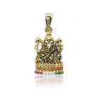 Veena Ganesha Silver 925 Pendant