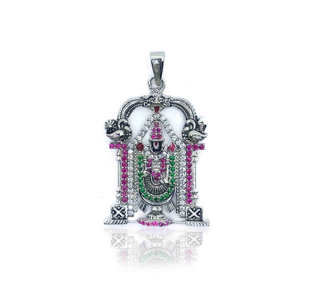Sri Tirumula Balaji Silver 925 Pendant