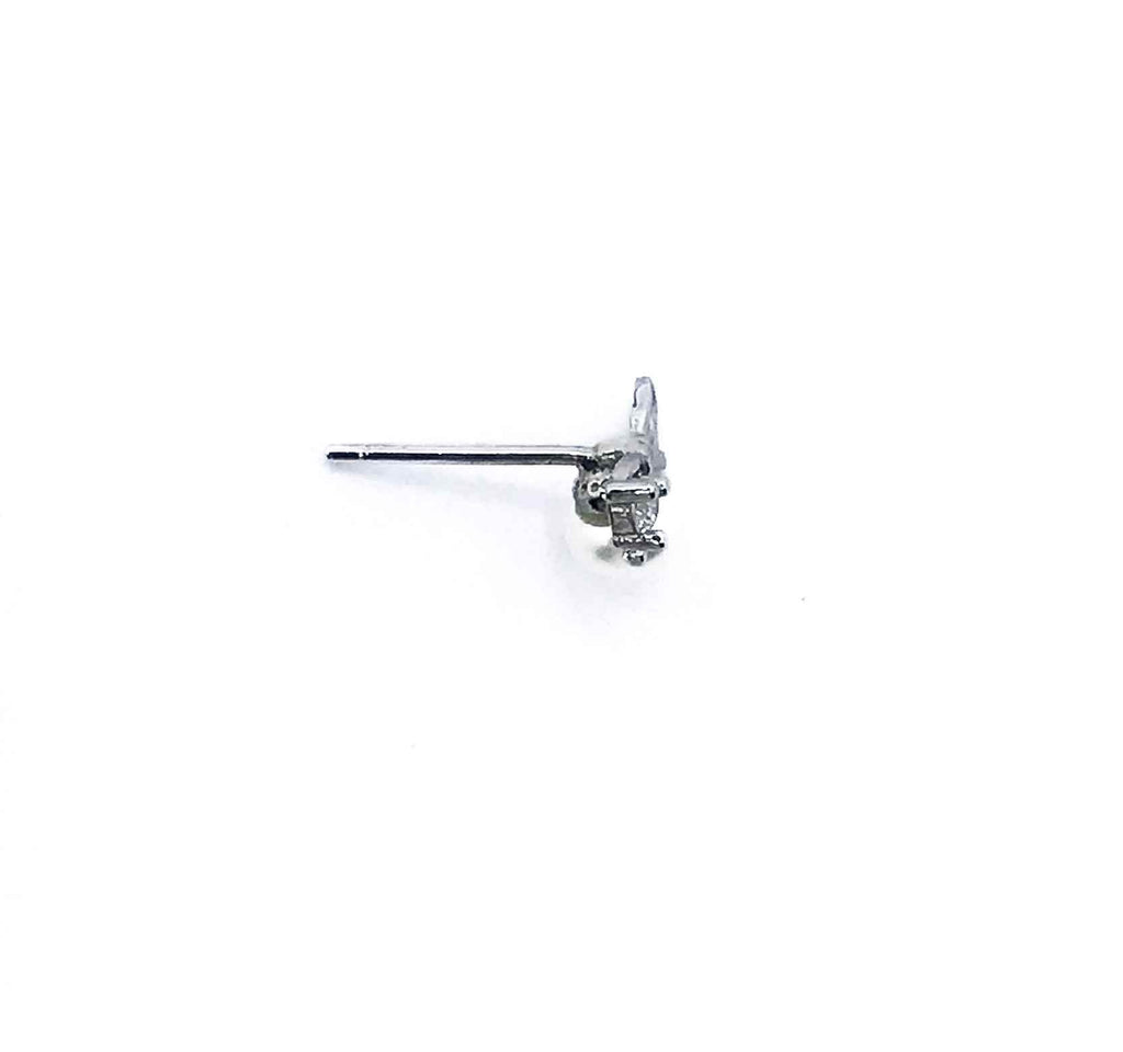 Bow Silver 925 Studs