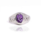Mellisa Purple Silver 925 Ring