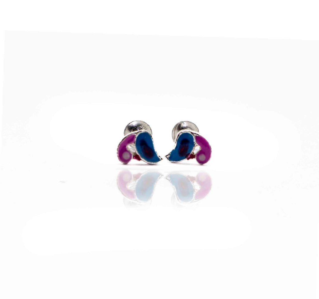 Mandarin Duck Silver 925 Studs