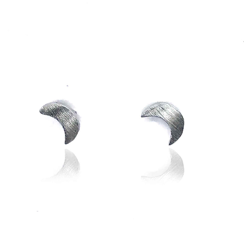 Half Moon Silver 925 Studs
