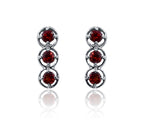 Tangerine Silver 925 Earrings