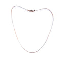 Dual Tone Link Pendent Silver 925 Chain