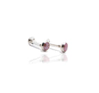 Pink Dot Silver 925 Studs