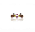 Yellow Cartoon Silver 925 Studs