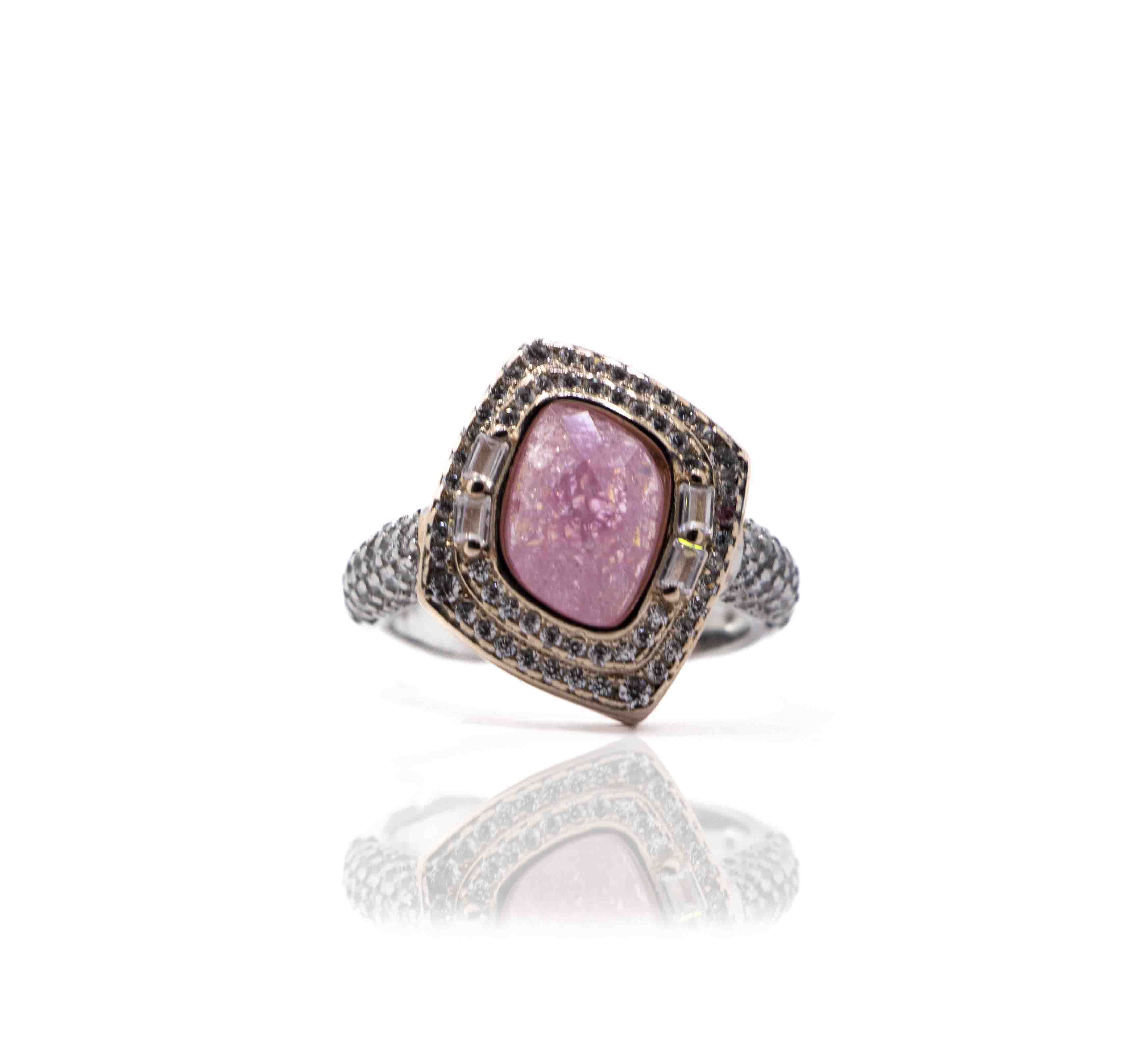 Barbie Pink Silver 925 Ring