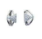 Dazzle Triangle Silver 925 Toe Ring