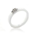 Katy Ceramic Silver 925 Ring