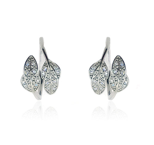 Birch Leaves Silver 925 Toe Ring
