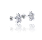 Flower Silver 925 Studs