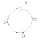 Butterfly Charms Silver 925 Bracelets