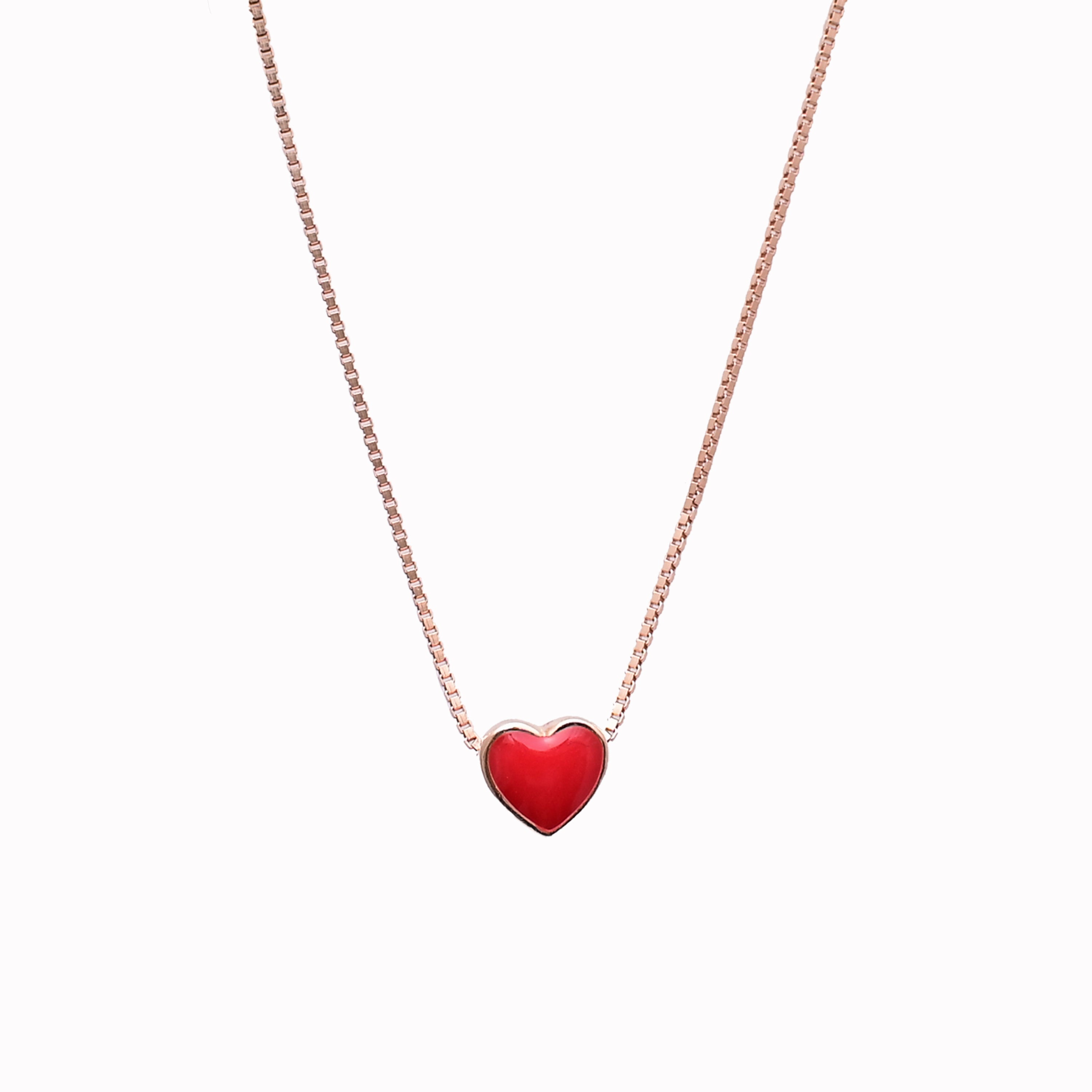 Scarlet Heart Silver 925 Chain