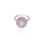 Charisma White Silver 925 Ring