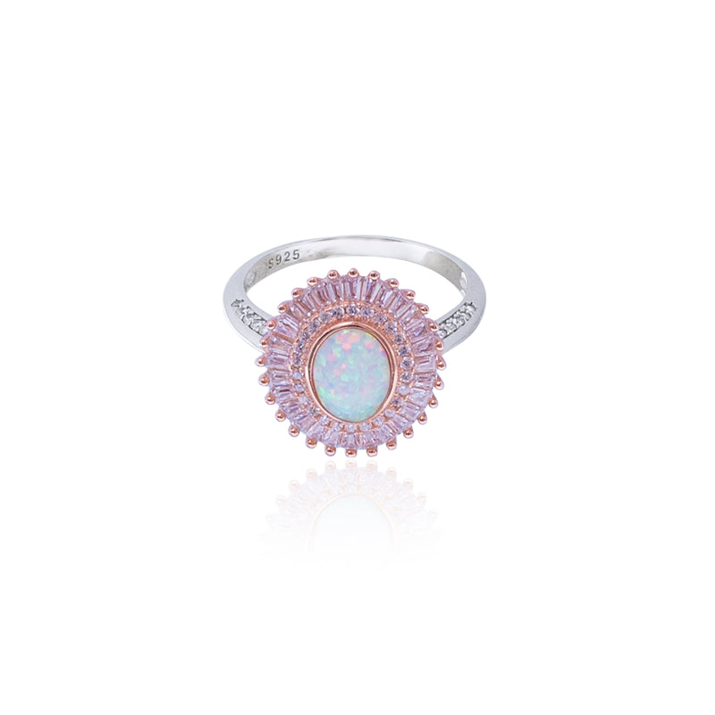 Charisma White Silver 925 Ring