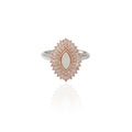Mystique White Silver 925 Ring