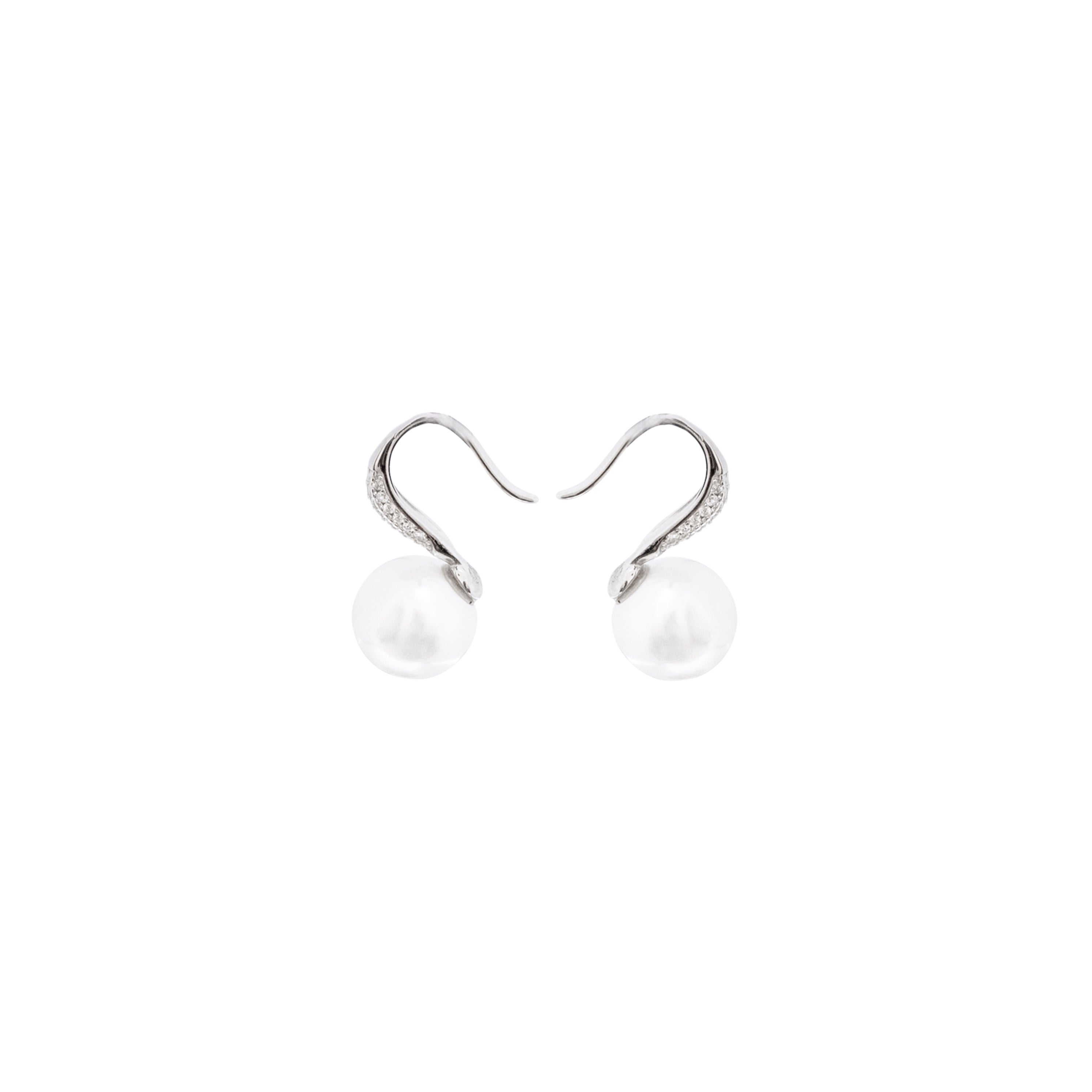 Irene Pearl Silver 925 Earrings