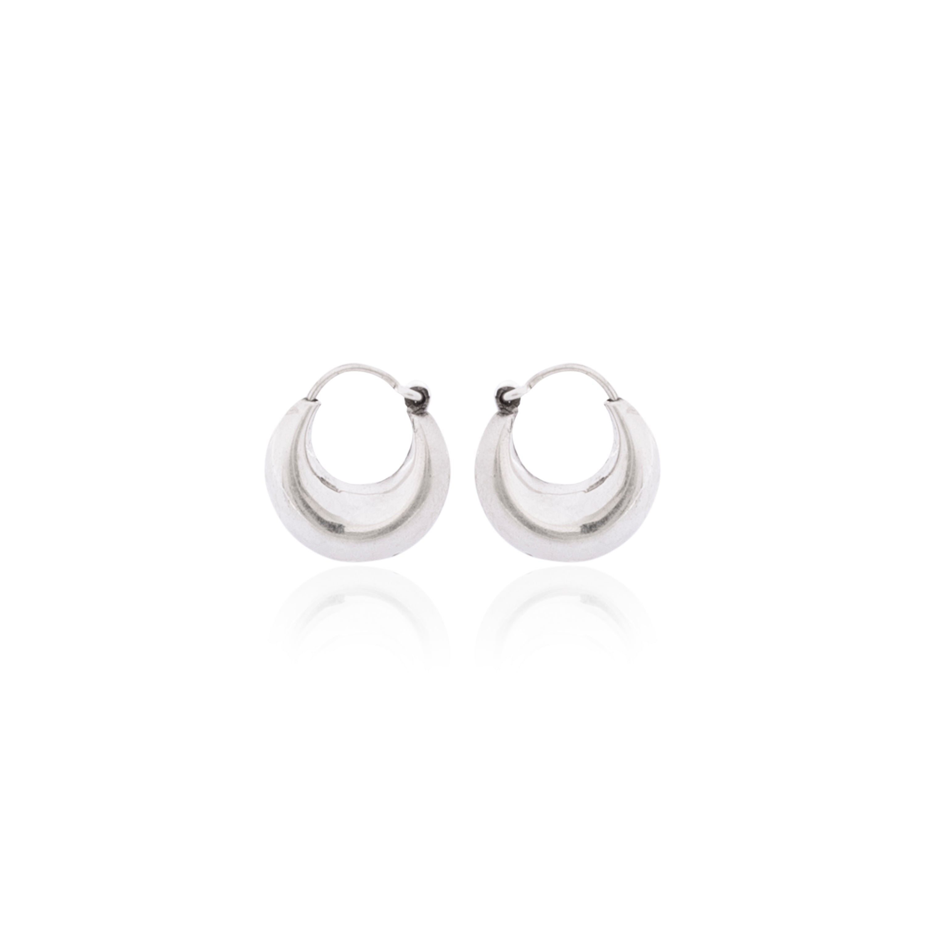 925 Silver Trendy Kaju Bali Earring for Men