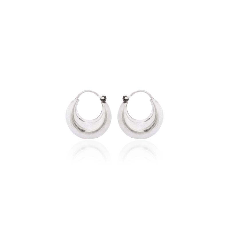 925 Silver Trendy Kaju Bali Earring for Men