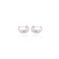 Plain Platinum Earring Bali