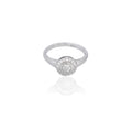Women Silver 925 Sterling Silver Ring with AAA Grade CZ
