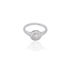 Women Silver 925 Sterling Silver Ring with AAA Grade CZ