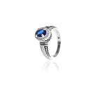 Turkish Ring with Opalite in Sterling Silver