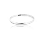 Silverwala Sterling Silver Silver Kada for Unisex Adult