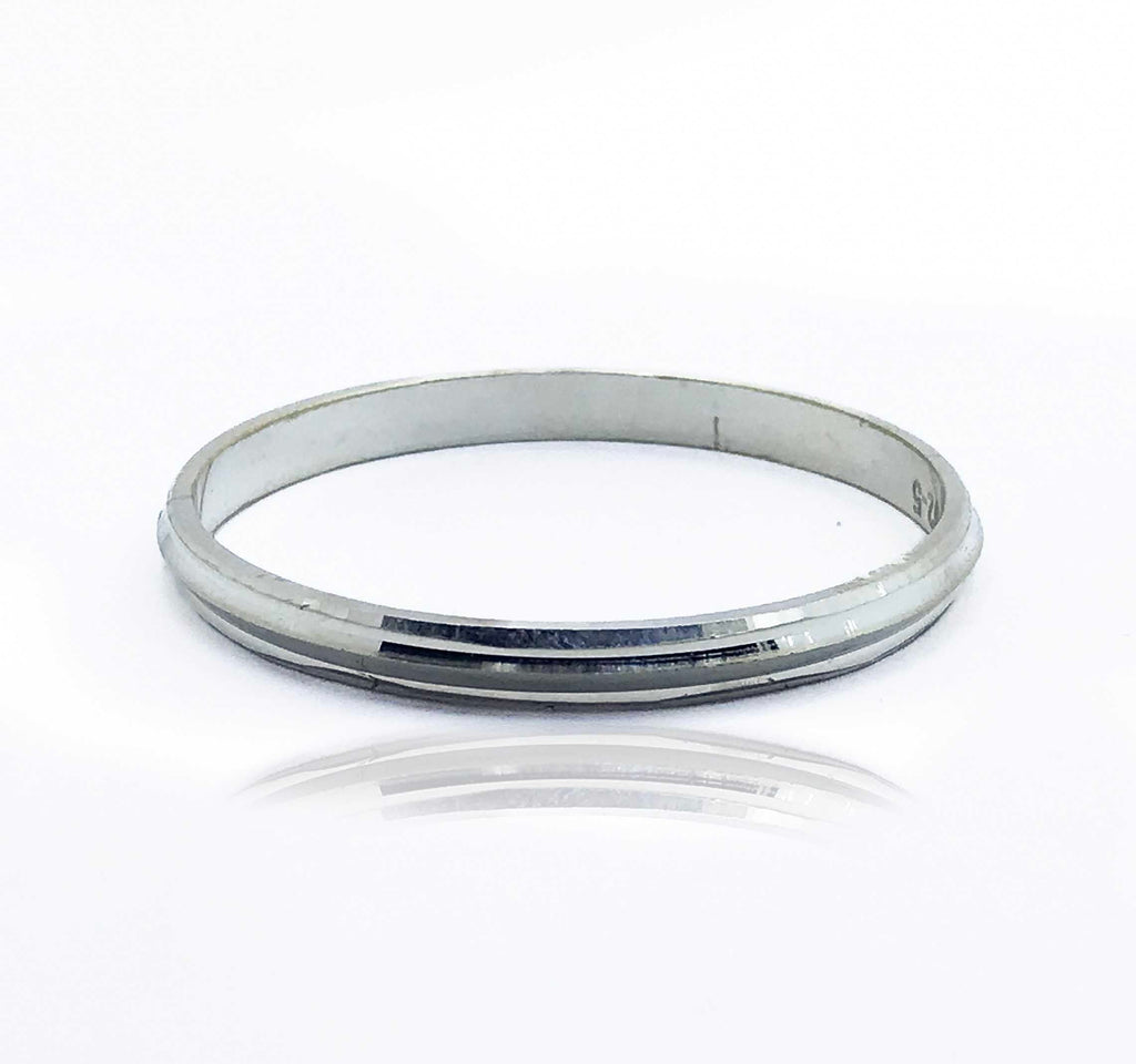 SHRI BALAJI ABHUSHAN BHANDAR PURE SILVER KADA FOR BOYS