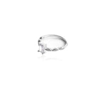 Fashion Cheap 925 Silver Big Stone Ring