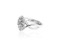 Fashion Cheap 925 Silver Big Stone Ring