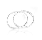 Female Fancy Silver Bangles 925