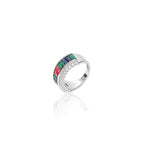 Scout Colourful Silver Ring