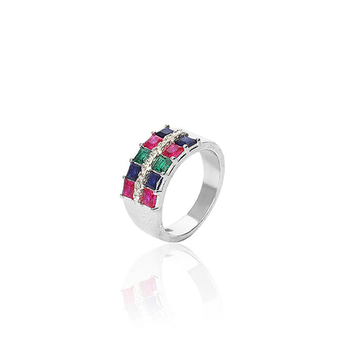 Arya Silver Ring