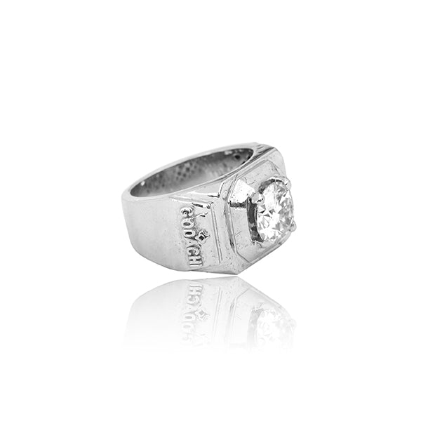 Kairi Moissante Silver Ring