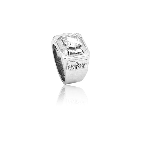 Kairi Moissante Silver Ring