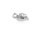 Small Love Silver Pendant