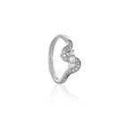 S Desig Silver Ring