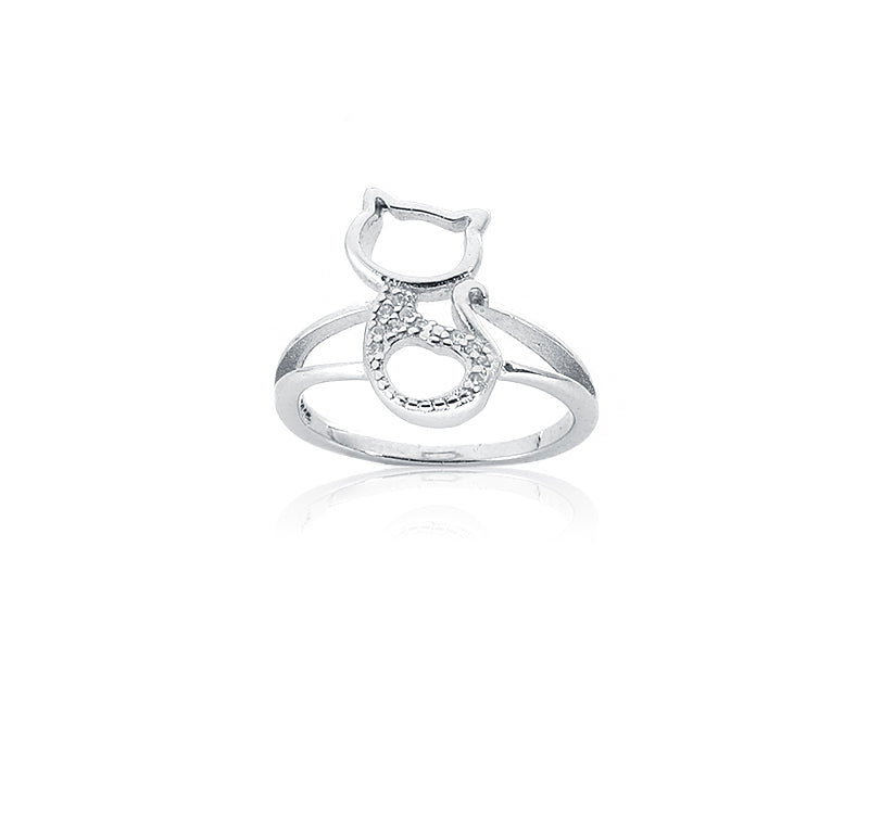 Kitty Silver 925 Ring