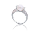 Maya Studded Pearl Silver 925 Ring