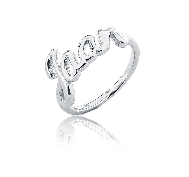 Jaan Word Silver 925 Ring