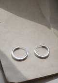 Classic Silver Hoop Earrings